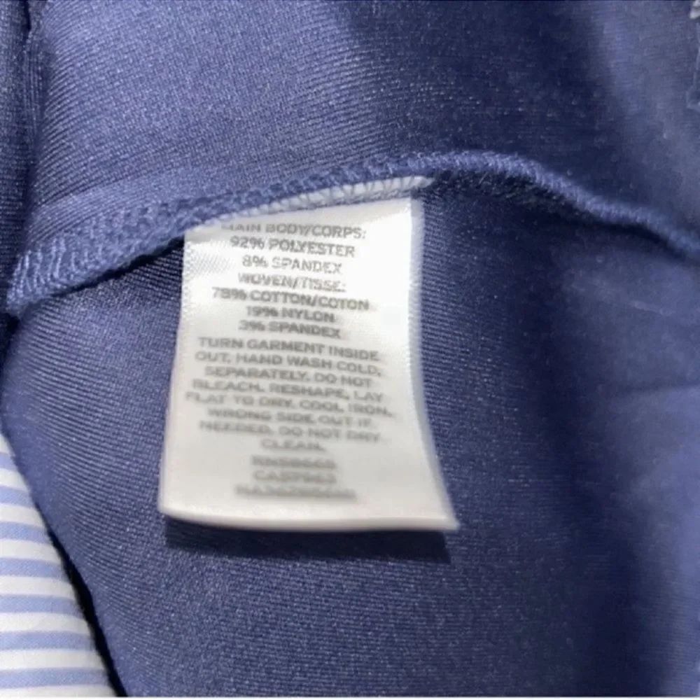 Halogen Blue/White Top(Size Medium) - Picture 5 of 6